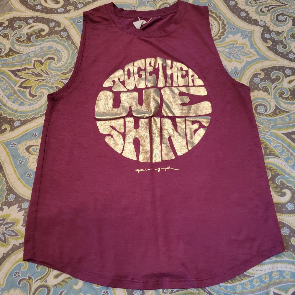 Peloton Together We Shine tank size XS